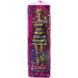 Лялька Barbie "Модниця" з брекетами у смугастій сукні (HJR96), фотографія