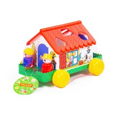 Фотография, изображение Развивающая игрушка "Игровой дом" красный, Polesie