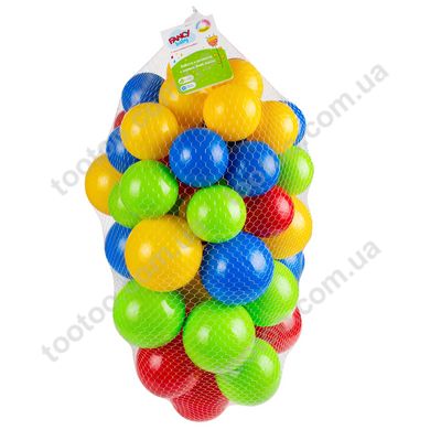 Фотография, изображение Игрушка «Набор шариков для сухих бассейнов FANCY BABY 60 шт. (SB78-57)