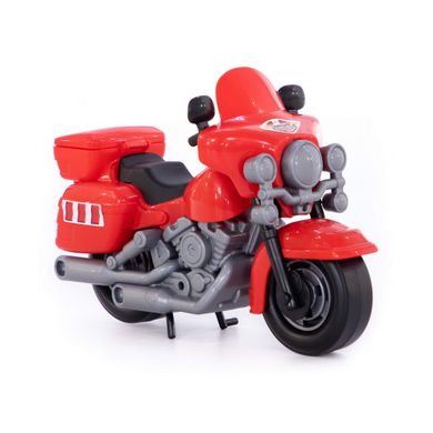 Фотография, изображение Игрушка Polesie мотоцикл полицейский "Харлей" красный (8947-4)