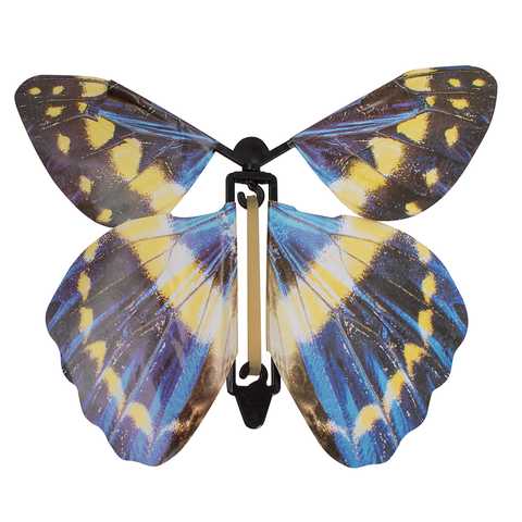 Летающая бабочка из скрепок и резинки | Лучшие самоделки своими руками - Best DIY