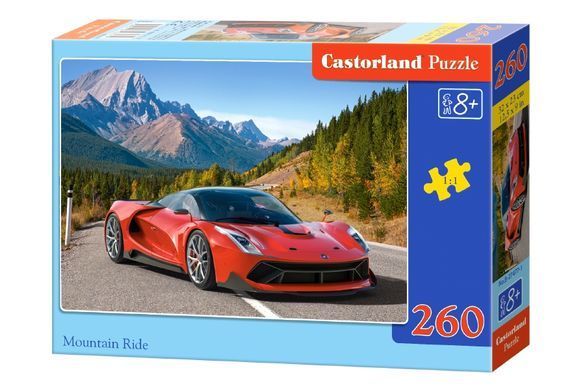 Світлина, зображення Пазл для дітей "Автомобіль у горах" Castorland (B-27477)