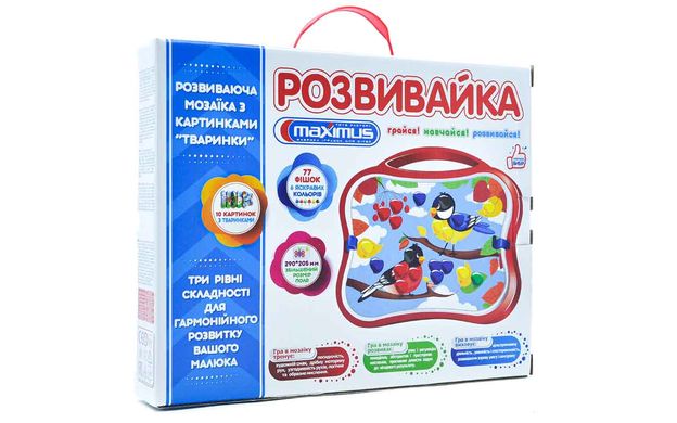 Світлина, зображення Набір “Мозаїка 5423 Розвивайка 77_фішок” ТМ Максимус (5423)