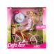 Кукла "Defa" на велосипеде (8276), фотография