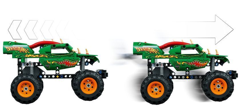 Конструктор LEGO Technic Monster Jam Dragon (42149)