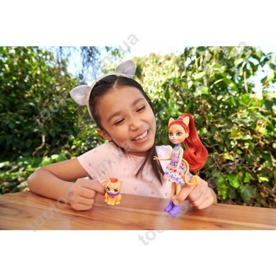 Фотография, изображение Кукла Enchantimals "Рыжая кошечка Тарла" (HHB91)