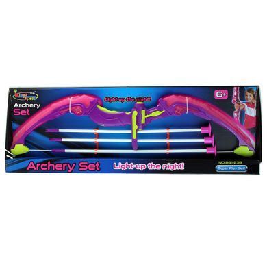 Світлина, зображення Ігровий набір Qunxing Toys "Світящийся лук та стріли" (881-23A)