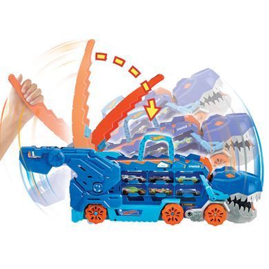 Фотография, изображение Мега-транспортер "Невероятный Ти-Рекс" Hot Wheels (HNG50)