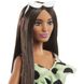 Лялька Barbie "Модниця" в комбінезоні кольору лайм в горошок (HJR9, фотографія
