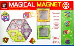 Фотография, изображение Игровой набор "Магнитный конструктор, 20 деталей" (701)