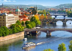Фотография, изображение Пазл для детей "Взгляд на мосты в Праге" Castorland (B-53087)