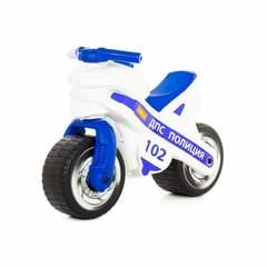 Детский мотоцикл каталка "Полиция", POLESIE "МХ" (80622)
