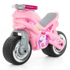 Детский мотоцикл каталка "МХ" розовый, POLESIE (80608)