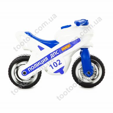 Дитячий мотоцикл каталка(толокар) "Поліція", POLESIE "МХ" (80622)