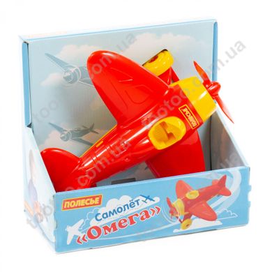 Світлина, зображення Іграшка Polesie літак "Омега" (у коробці) червоний (70272-3)