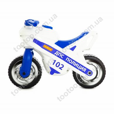 Дитячий мотоцикл каталка(толокар) "Поліція", POLESIE "МХ" (80622)