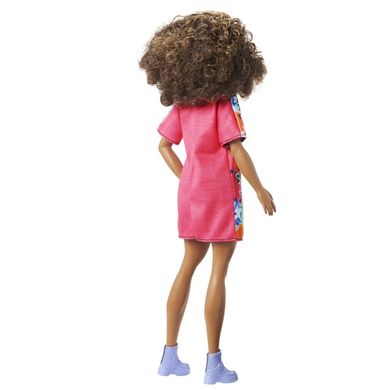 Світлина, зображення Лялька Barbie "Модниця" в яскравій сукні-футболці (HJT00)
