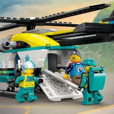 Конструктор LEGO City Гелікоптер аварійно-рятувальної служби (60405)