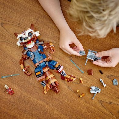 Конструктор LEGO Marvel Ракета и малыш Грут (76282)