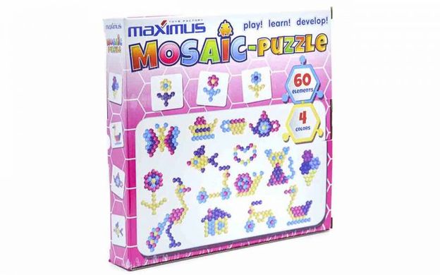 Фотография, изображение Мозаика-пазл 9085 60_элементов в коробке ТМ Максимус (9085)