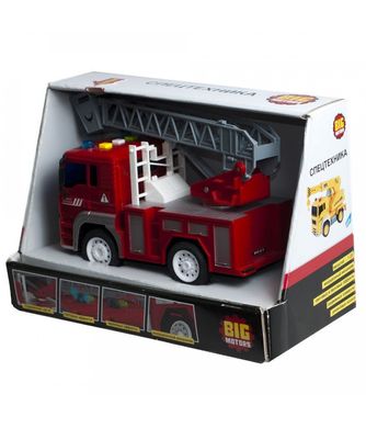 Фотография, изображение Игрушка Big Motors пожарная машинка на радиоуправлении (WY1550B)