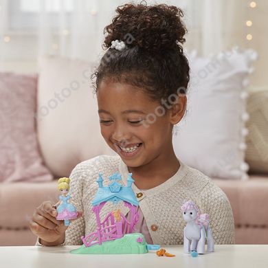 Світлина, зображення Ігровий набір Hasbro Disney Princess міні лялька Попелюшка та поні (E0072_E0249)