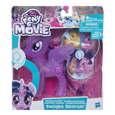 Фотография, изображение Игровой набор Hasbro My Little Pony сияние магия дружбы пони-подружки Искорка (C0720_C3329)
