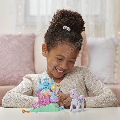 Фотография, изображение Игровой набор Hasbro Disney Princess мини кукла Золушка и пони (E0072_E0249)