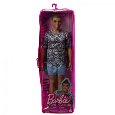 Фотография, изображение Кукла Кен "Модник" в футболке с орнаментом пейсли Barbie (HJT09)