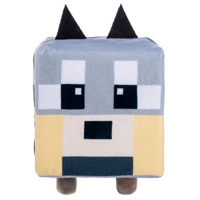 Світлина, зображення М'яка подарункова іграшка "Вовчик" Minecraft, довжина 18см (MAVO1_SU)
