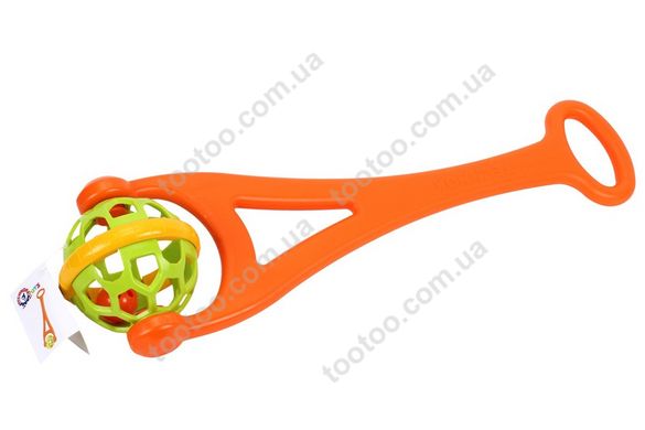 Світлина, зображення Іграшка "Каталка Technok" з брязкальцем, помаранчева (6733)