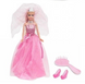 Фотография, изображение Лялька в образі "Наречена" (8253), рожева сукня