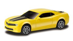 Машинка Chevrolet Corvette Camaro (With Hologram), масштаб 1:64 (344004S), жовта