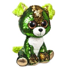 Фотография, изображение Мягкая игрушка с паетками Fancy "Блестяшки" щенок Изумруд (GMP0P)