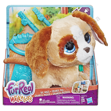 Фотография, изображение Интерактивная игрушка Hasbro Furreal Friends большой питомец на поводке Собака (E3504_E4780)