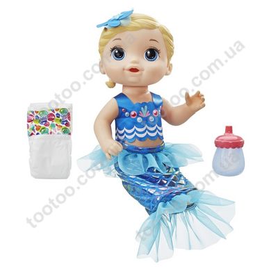 Фотография, изображение Кукла Hasbro Baby Alive Малышка-русалка блондинка (E3693)