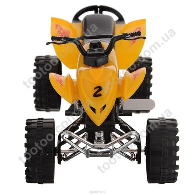 Фотография, изображение Игрушка Big Motors "Квадроцикл инерционный" жёлтый (6297-17-3)