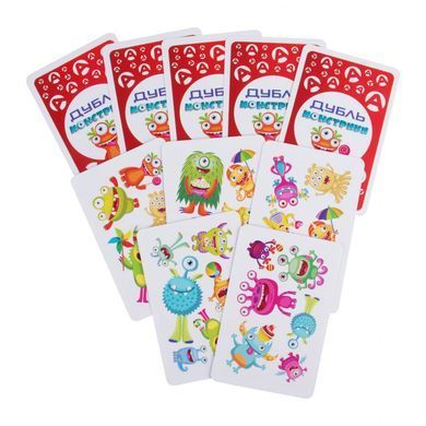 Світлина, зображення Гра дитяча настільна &laquo;Дубль монстрики. Cards&raquo; (2232_C)