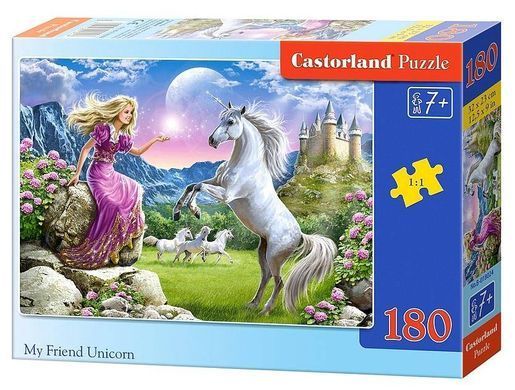 Світлина, зображення Пазл для дітей "Мій друг Єдиноріг" Castorland (B-018024)
