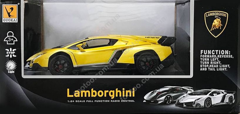 Світлина, зображення Машина на радіокеруванні "Lamborghini Poison ", масштаб 1:24 (866-2425)