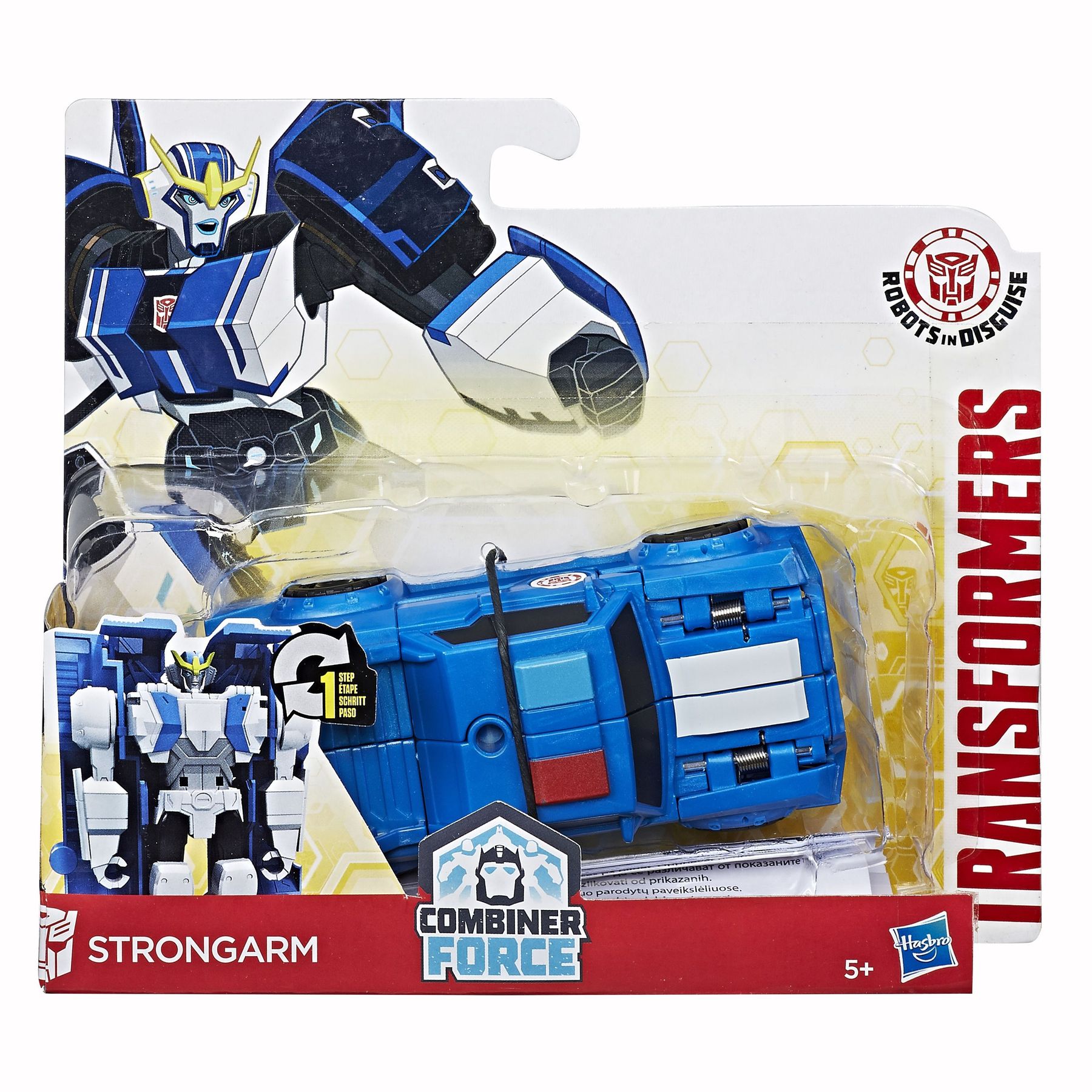 Трансформеры Hasbro Transformers Robots In Disguise One Step Стронгарм  (B0068_C2338) - TooToo