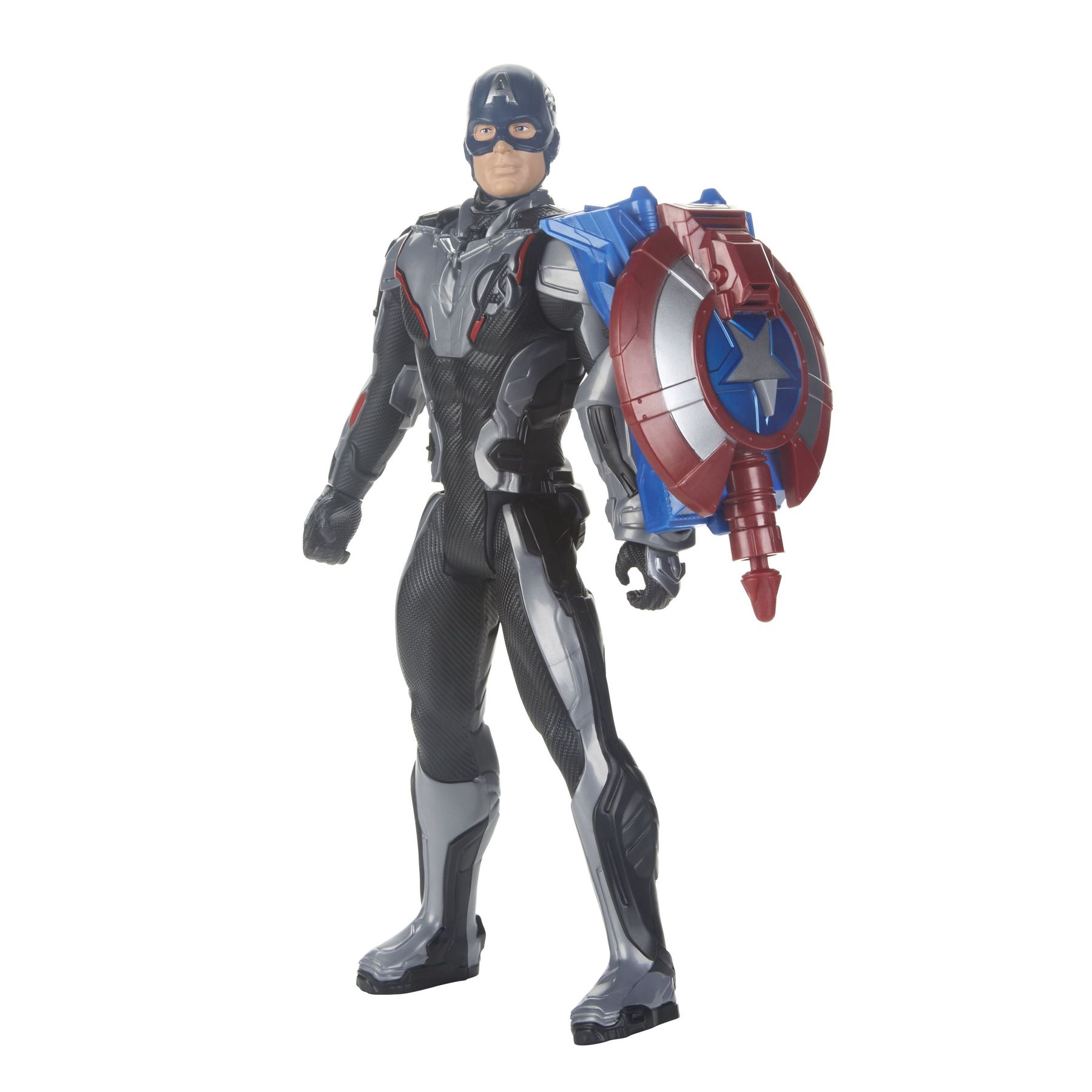 Игровой набор Hasbro Marvel фигурка капитана Америка и пусковое устройство  Titan Hero Power FX (E3301) - TooToo