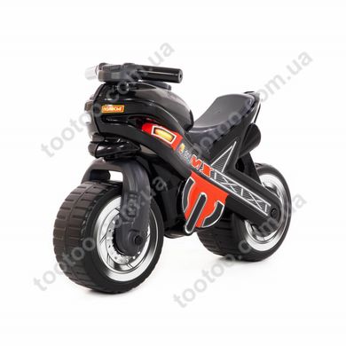 Дитячий мотоцикл каталка "МХ" чорний, Polesie (80615)