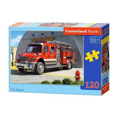 Світлина, зображення Пазл для дітей "Пожежна машина" Castorland (B-12527)