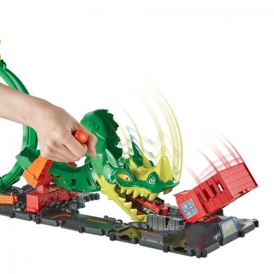 Фотография, изображение Игровой набор "Атака огненного дракона" Hot Wheels (HDP03)