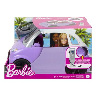 Фотография, изображение Электрокар с откидным верхом Barbie (HJV36)