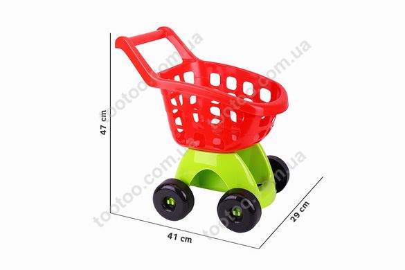 Фотография, изображение Детская игрушка "Тележка для супермаркета ТехноК"(8232)