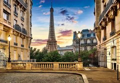 Фотография, изображение Пазл Castorland, Прогулка по Парижу на закате, 1000 деталей (С-104925)