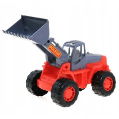 Фотография, изображение Игрушка Polesie "Умелец", трактор-погрузчик черно-красный (36940-4)