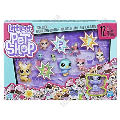 Фотография, изображение Игровой набор Hasbro Littlest Pet Shop коллекция петов "Счастливая дюжина- капкейки" (E3034_E5161)